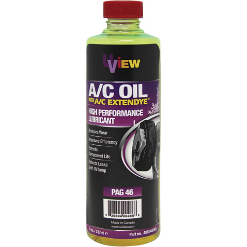 PAG 46 Oil with A/C ExtenDye, 237 ml, Bottle Brunswick Fyr & Safety