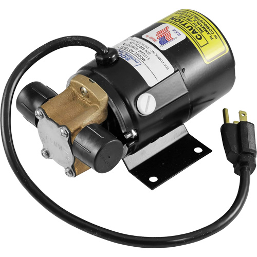 Drain pour camion &agrave; profil bas avec pompe &eacute;lectrique Brunswick Fyr & Safety