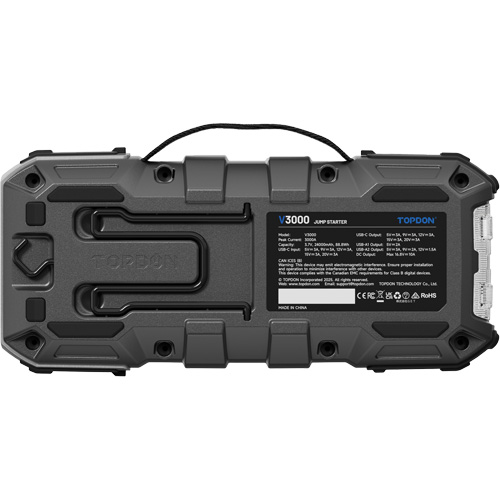 V3000 Jump Starter, Power Bank & Flashlight Brunswick Fyr & Safety