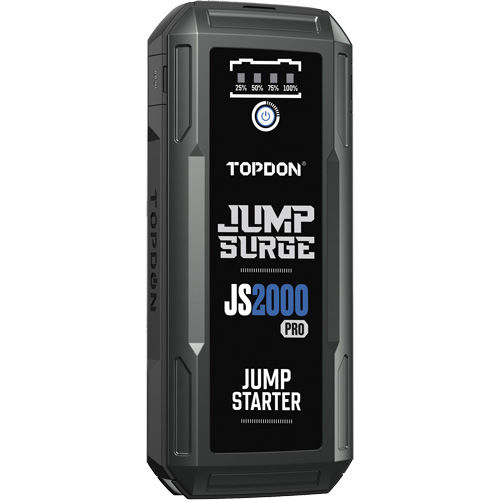 JumpSurge2000Pro 2500 Peak Amp Battery Jump Starter, Power Bank & Flashlight Brunswick Fyr & Safety