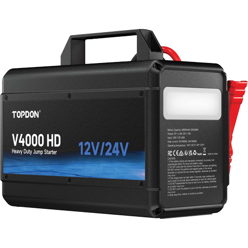 V4000 HD 12V/24V 4000A Jump Starter Brunswick Fyr & Safety