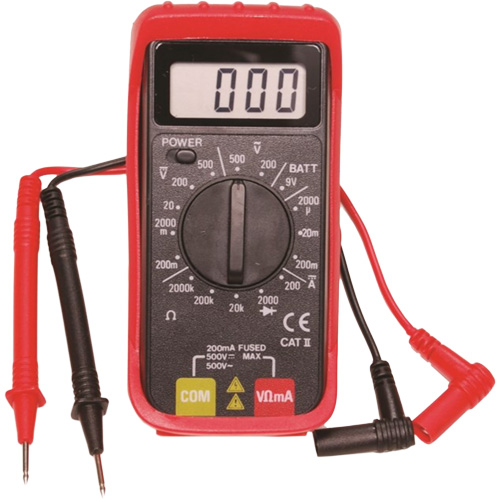 Digital Mini Multimeter with Holster Brunswick Fyr & Safety