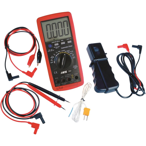 Pro Automotive Digital Multimeter with Case Brunswick Fyr & Safety