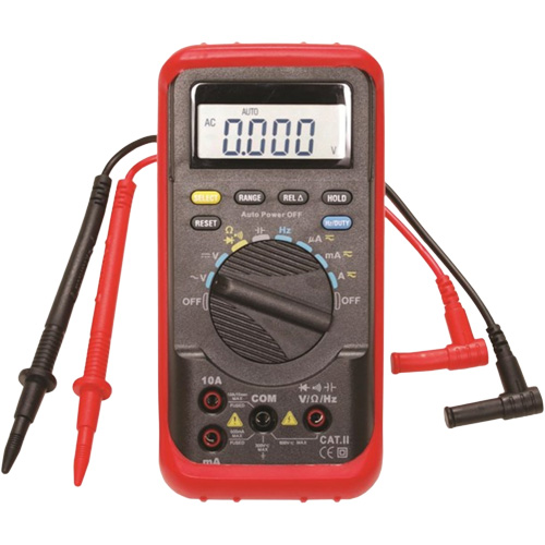 Auto-Ranging Digital Multimeter with Holster Brunswick Fyr & Safety