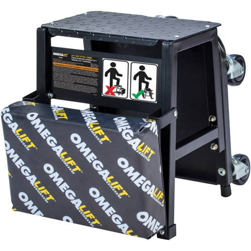 2-in-1 Seat-Stool Combo Brunswick Fyr & Safety