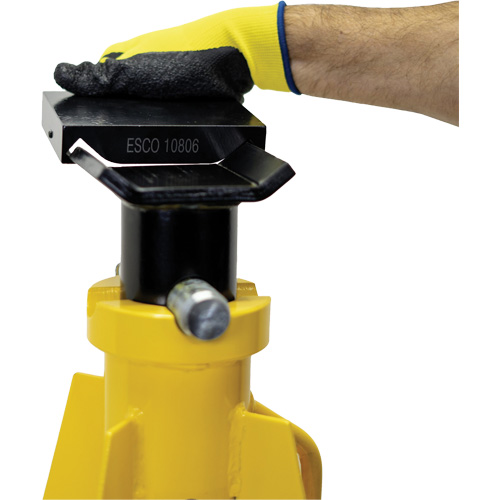 Flat Top Adapter for 20 & 25 Ton Tall-Style ESCO Jack Stands Brunswick Fyr & Safety