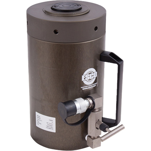 Cric de s&eacute;curit&eacute;, Col verrouillable, Capacit&eacute; de 100 tonnes, 13-37/100" - 19-3/5" h Brunswick Fyr & Safety