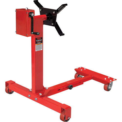 Support de moteur &agrave; engrenage 75:1, Capacit&eacute; de 5/8 tonne, 42" h Brunswick Fyr & Safety