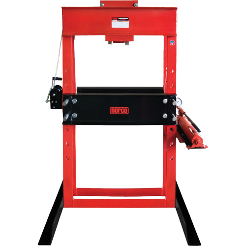 Hand Pump Operated Shop Press, 50 tons Capacity Brunswick Fyr & Safety