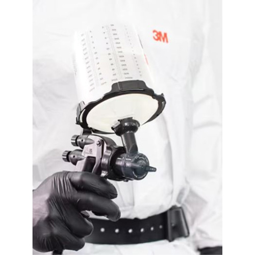 Performance Gravity Fine Finish Atomizing Head - White Brunswick Fyr & Safety