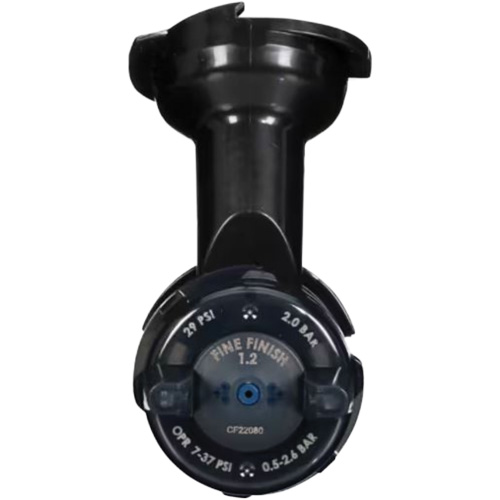 T&ecirc;te fine d'atomiseur de finition &agrave; gravit&eacute; Performance - bleu Brunswick Fyr & Safety