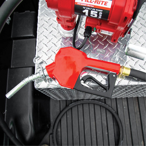 Pistolet de distribution automatique rouge pour essence Brunswick Fyr & Safety