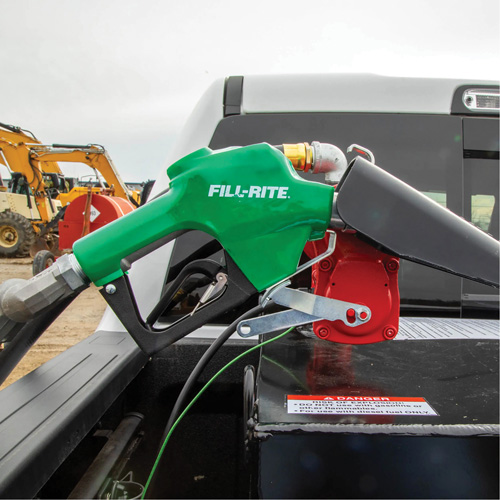 Pistolet de distribution automatique vert pour diesel Brunswick Fyr & Safety
