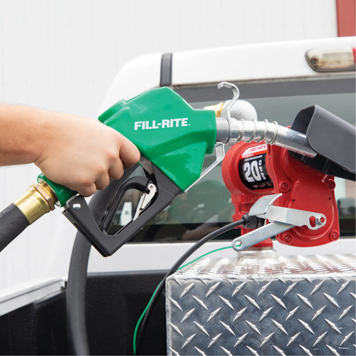 Pistolet de distribution automatique vert pour diesel Brunswick Fyr & Safety
