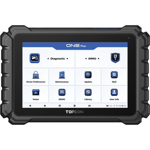 Outil de diagnostique automobile professionnel 10,1" ONE Plus Brunswick Fyr & Safety