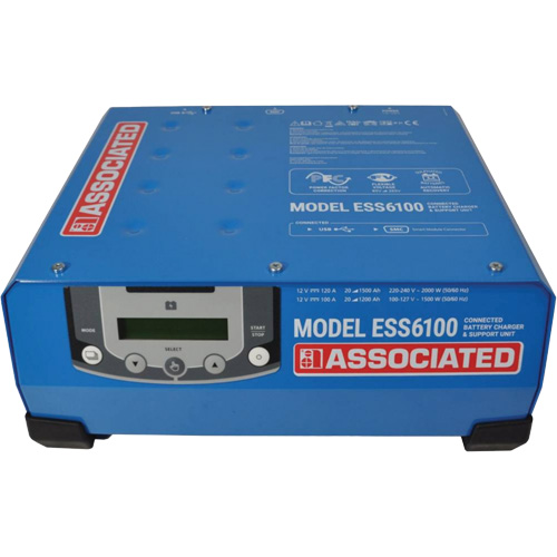 100 A High-Power Smart Charger with Inverter Technology Brunswick Fyr & Safety
