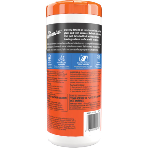 Interior Detailer Wipes Brunswick Fyr & Safety