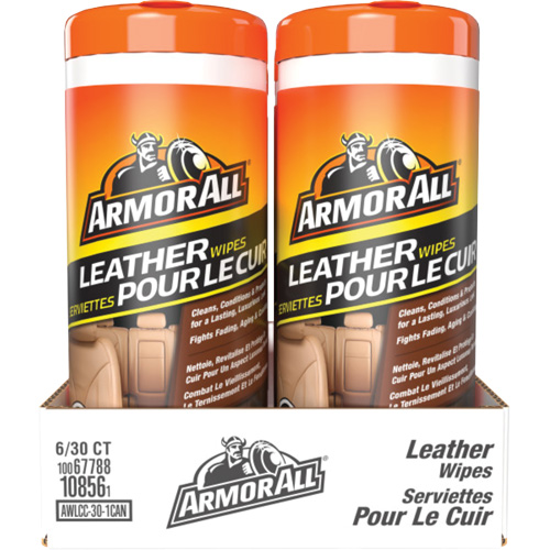 Lingettes nettoyantes et traitement pour cuir Extreme Shield + c&eacute;ramique Brunswick Fyr & Safety