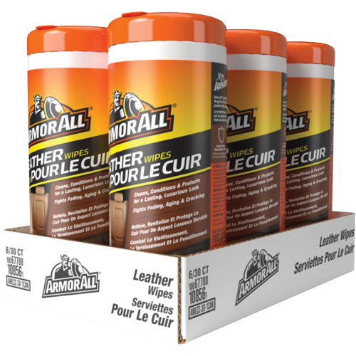 Lingettes nettoyantes et traitement pour cuir Extreme Shield + c&eacute;ramique Brunswick Fyr & Safety