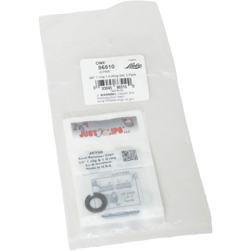 3/4" Clips & O-Rings Set - Bulk Brunswick Fyr & Safety