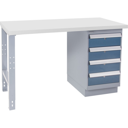 Industrial Duty Workbench, 30" W x 72" D x 34" H, 1000 lbs. Capacity Brunswick Fyr & Safety