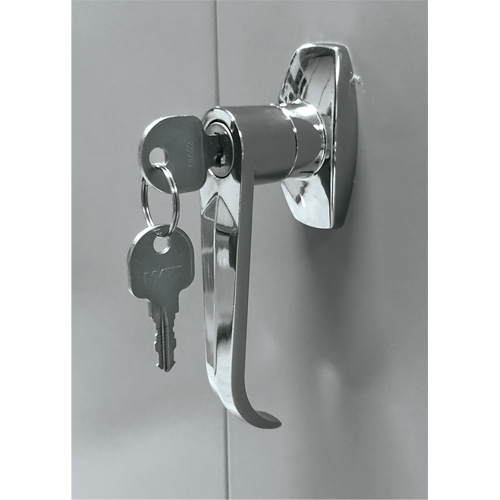 Armoire de rangement, Acier, 4 Tablettes, 78" h x 48" la x 24" P, Gris Brunswick Fyr & Safety