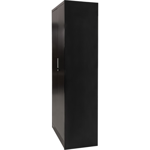 Armoire de rangement combin&eacute;e, 36" la x 18" p x 72" h, Noir Brunswick Fyr & Safety