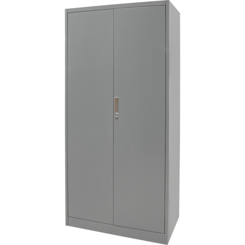 Armoires de rangement Hi-Boy, Acier, 4 Tablettes, 72" h x 36" la x 18" P, Gris Brunswick Fyr & Safety