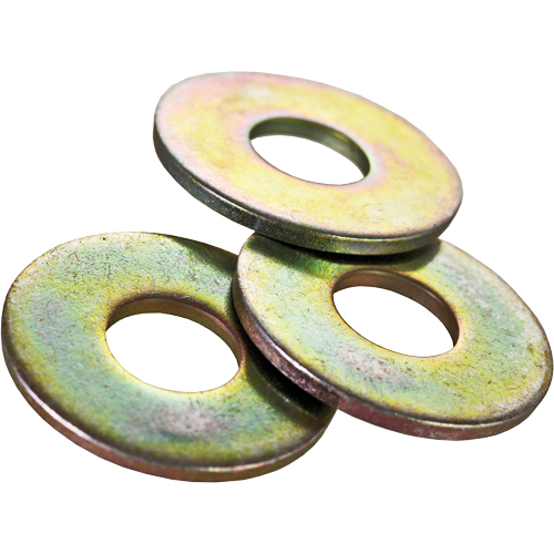 USS Flat Washer, Yellow Zinc, 1/2" Brunswick Fyr & Safety