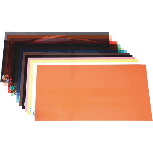 Cales minces chromocod&eacute;es en plastique Brunswick Fyr & Safety