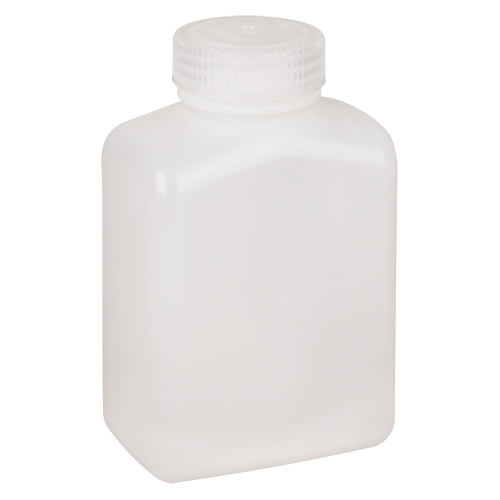 Easy-Grip Space-Saver Bottles, Rectangular, 16 oz., Plastic Brunswick Fyr & Safety