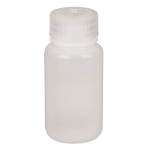 Wide-Mouth Bottles, Round, 2 oz., Plastic Brunswick Fyr & Safety