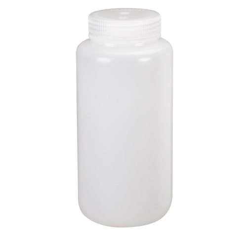 Bouteilles &agrave; large ouverture, Ronde, 8 oz, Plastique Brunswick Fyr & Safety