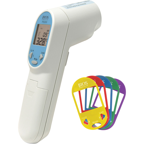 Food Service Infrared Thermometers, -76° - 932° F ( -60° - 500° C ), 12:1, Fixed Emmissivity Brunswick Fyr & Safety