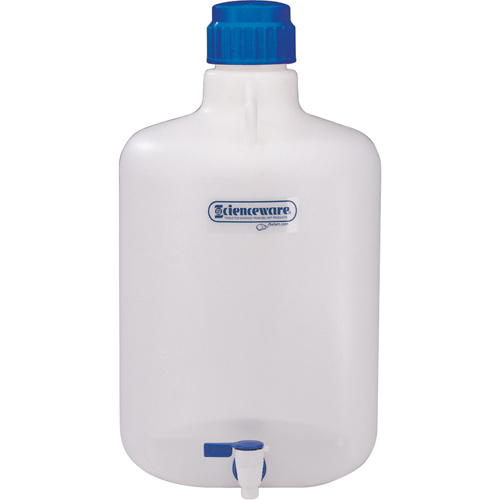 Bonbonne en polypropyl&egrave;ne robuste, Capacit&eacute; de 10 L Brunswick Fyr & Safety
