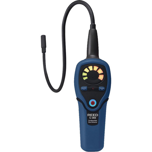 Combustible Gas Leak Detector, 5.0 ppm, Display & Sound Alert Brunswick Fyr & Safety