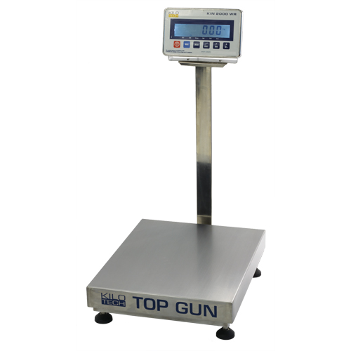 Balances &agrave; plateau &eacute;lectroniques Top Gun, 18" lo x 12" la, Capacit&eacute; de 150 lb Brunswick Fyr & Safety