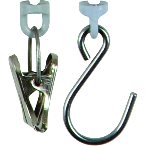 Micro Spring Scale Accessory - Clamp + Hook With Eye Clip Brunswick Fyr & Safety