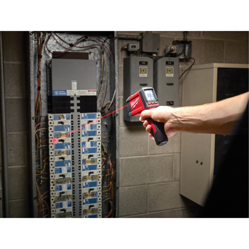 Pistolet infrarouge, -22° - 1022° F ( -30° - 550° C ), 12:01/12:1, &eacute;missivit&eacute; Fixe Brunswick Fyr & Safety