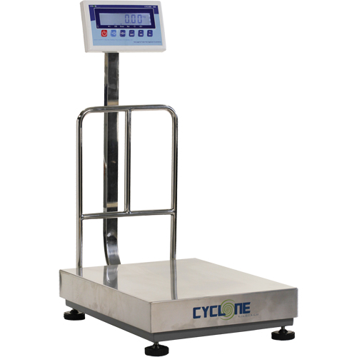 Balance &agrave; plateforme et d'&eacute;tabli Cyclone 300, Capacit&eacute; de 600 lb / 300 kg, 17-3/4" lo x 23-3/5" la Brunswick Fyr & Safety