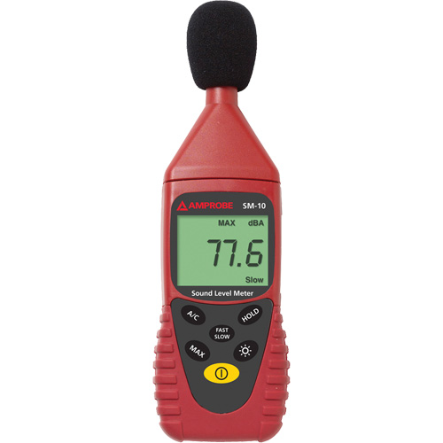 SM-10 Sound Meter, 0 - 50 dB Measuring Range Brunswick Fyr & Safety