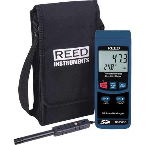 Data Logging Thermo-Hygrometer, 5% - 95% RH, 32° - 122° F ( 0° - 50°C ) Brunswick Fyr & Safety