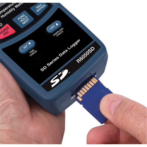 Data Logging Thermo-Hygrometer, 5% - 95% RH, 32° - 122° F ( 0° - 50°C ) Brunswick Fyr & Safety