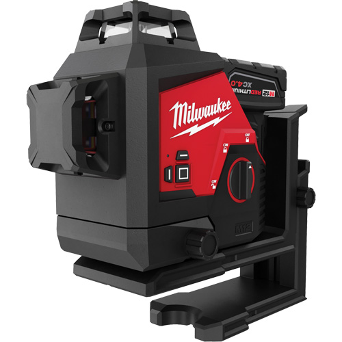 M12 360-Degree 3-Plane Cordless Laser Kit, 125' (38.1 m), 530 Nm Brunswick Fyr & Safety