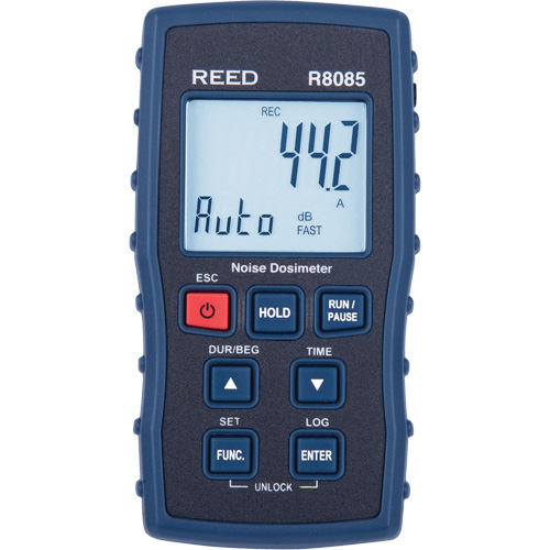 Noise Dosimeter, 35 - 130 dB Measuring Range Brunswick Fyr & Safety