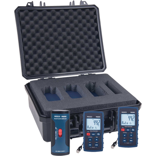 Noise Dosimeter Kit, 35 - 130 dB Measuring Range Brunswick Fyr & Safety