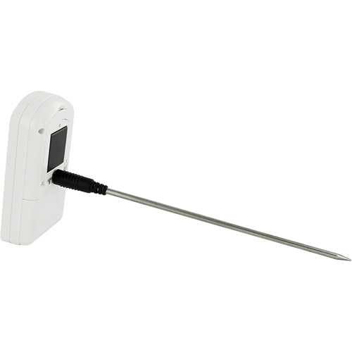 Thermom&egrave;tre &agrave; viande haute de gamme et minuterie, Contact, Num&eacute;rique, -4-122°F ( -20-50°C) Brunswick Fyr & Safety