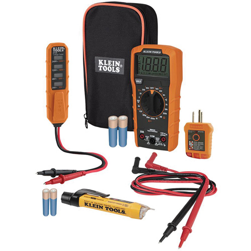 Trousse dessai &eacute;lectrique avec multim&egrave;tre num&eacute;rique Brunswick Fyr & Safety