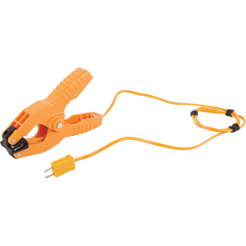 Type K Pipe Clamp Thermocouple Probe with ISO Certificate, 200 °C (392°F) Max. Temp. Brunswick Fyr & Safety