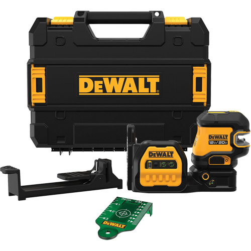 20V MAX* XR&reg; 2 Spot Green Line Laser Kit Brunswick Fyr & Safety